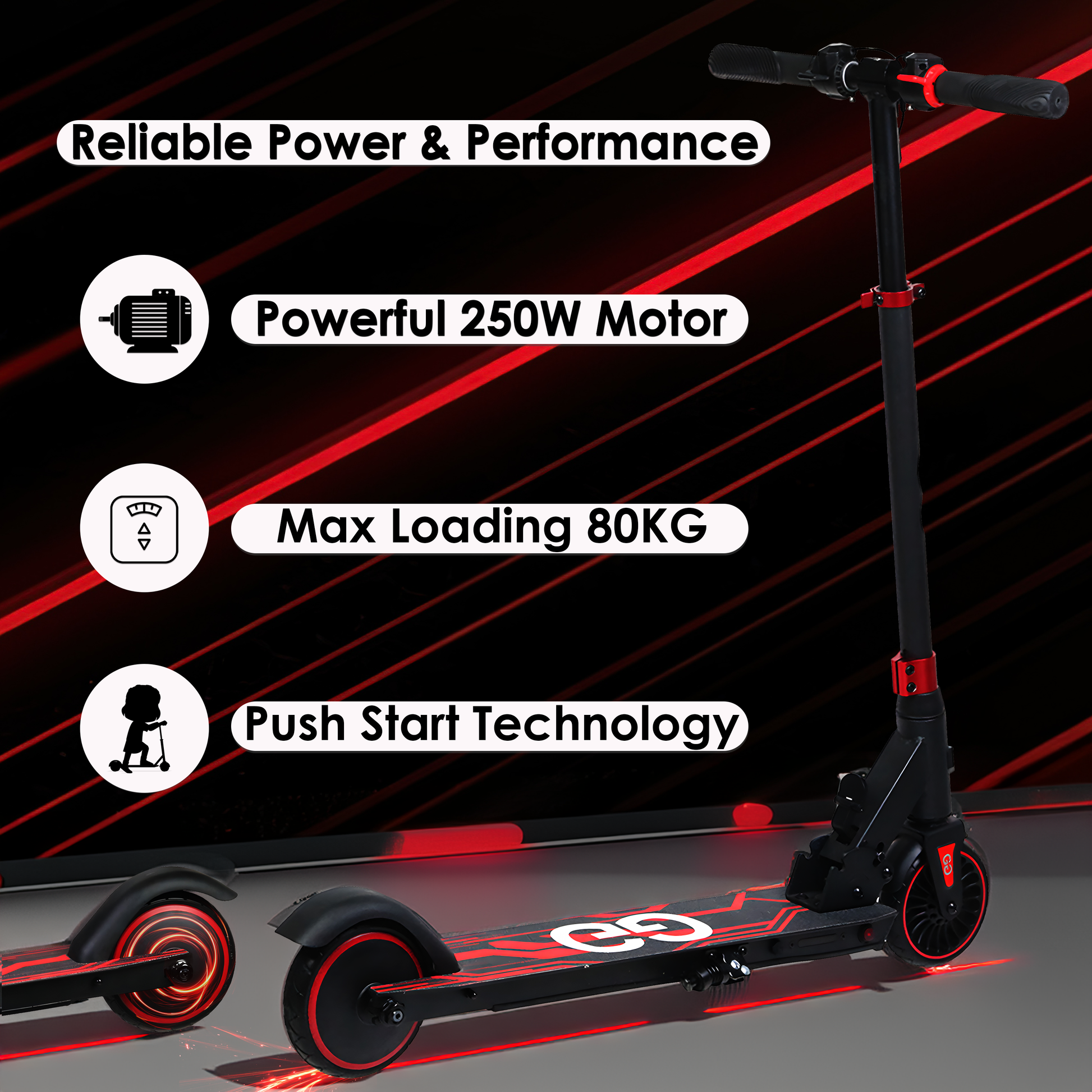 Refurbished - X2 Kids Electric Scooter – Foldable, 150W Motor – product image 5