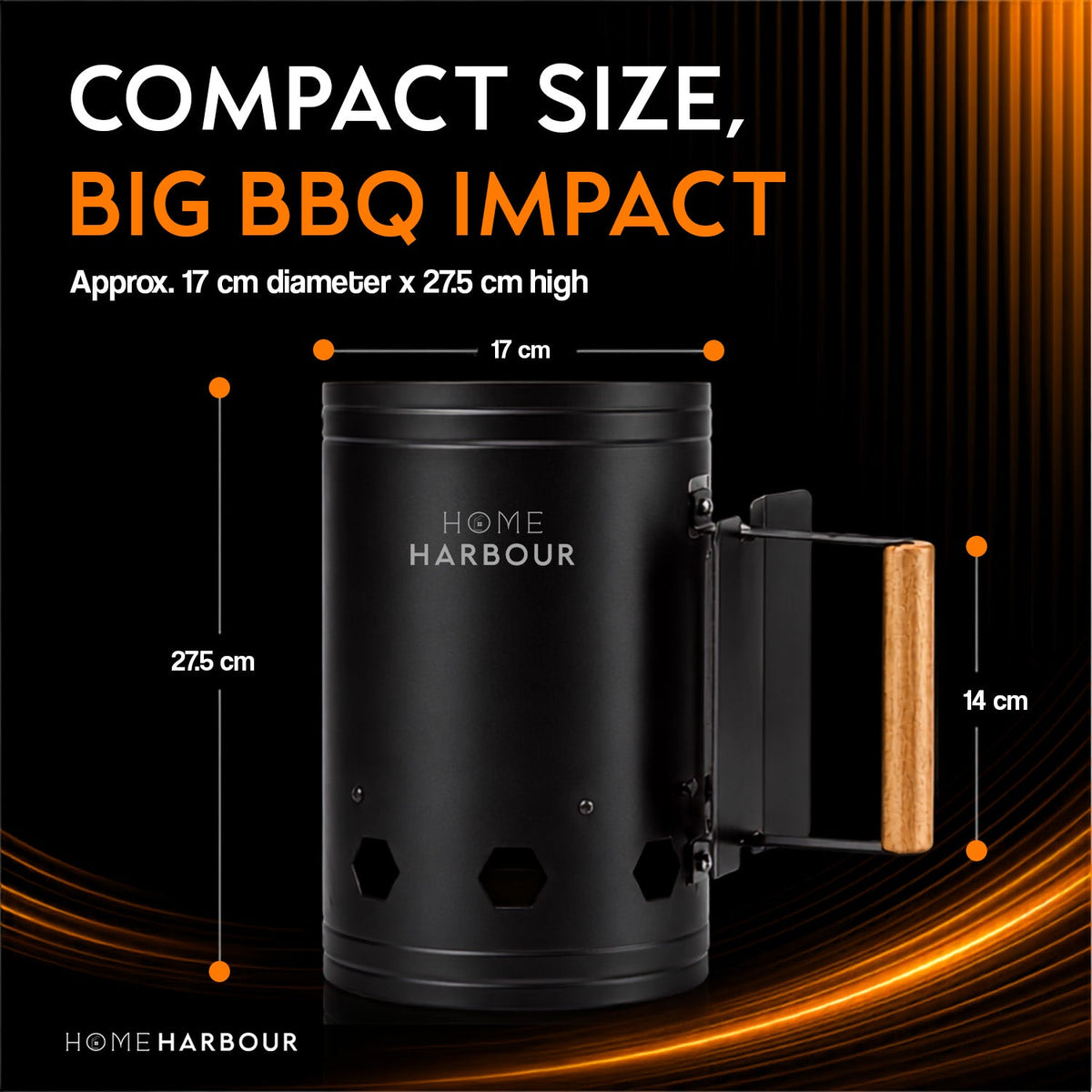 Home Harbour HeatRise Chimney Starter — View 3