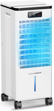 Home Harbour Breeze Maxx Portable Air Cooler – 3-in-1 Windowless Cooling Fan with Remote & 4.5L Tank – UK