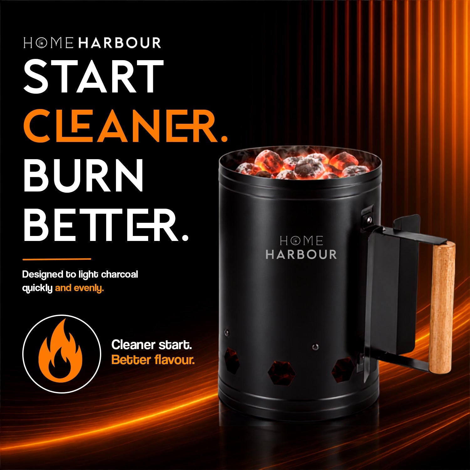 Home Harbour HeatRise Chimney Starter — View 7