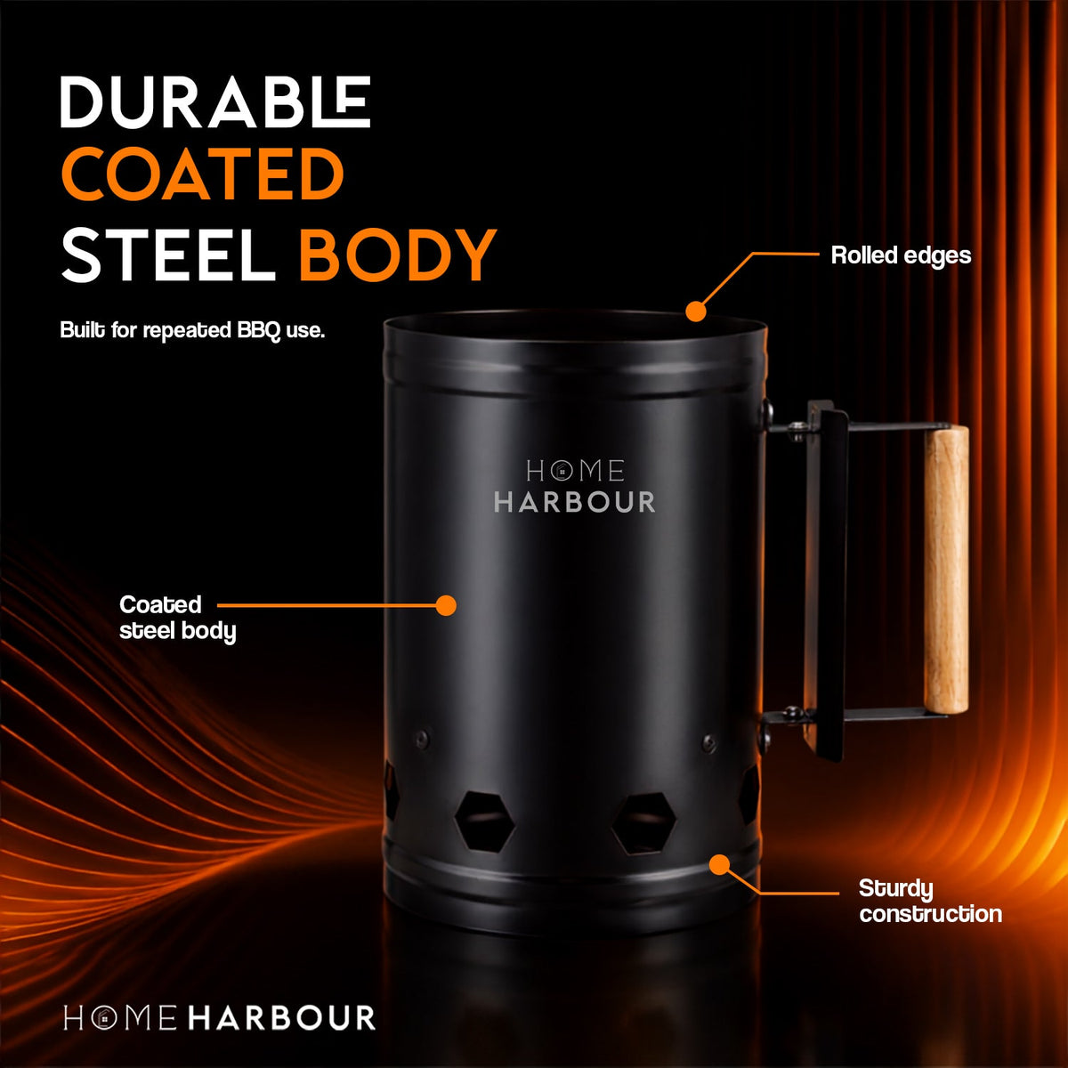 Home Harbour HeatRise Chimney Starter — View 4