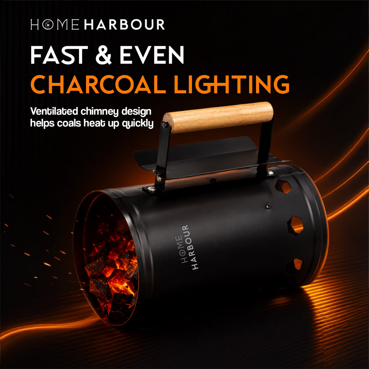 Home Harbour HeatRise Chimney Starter — View 8
