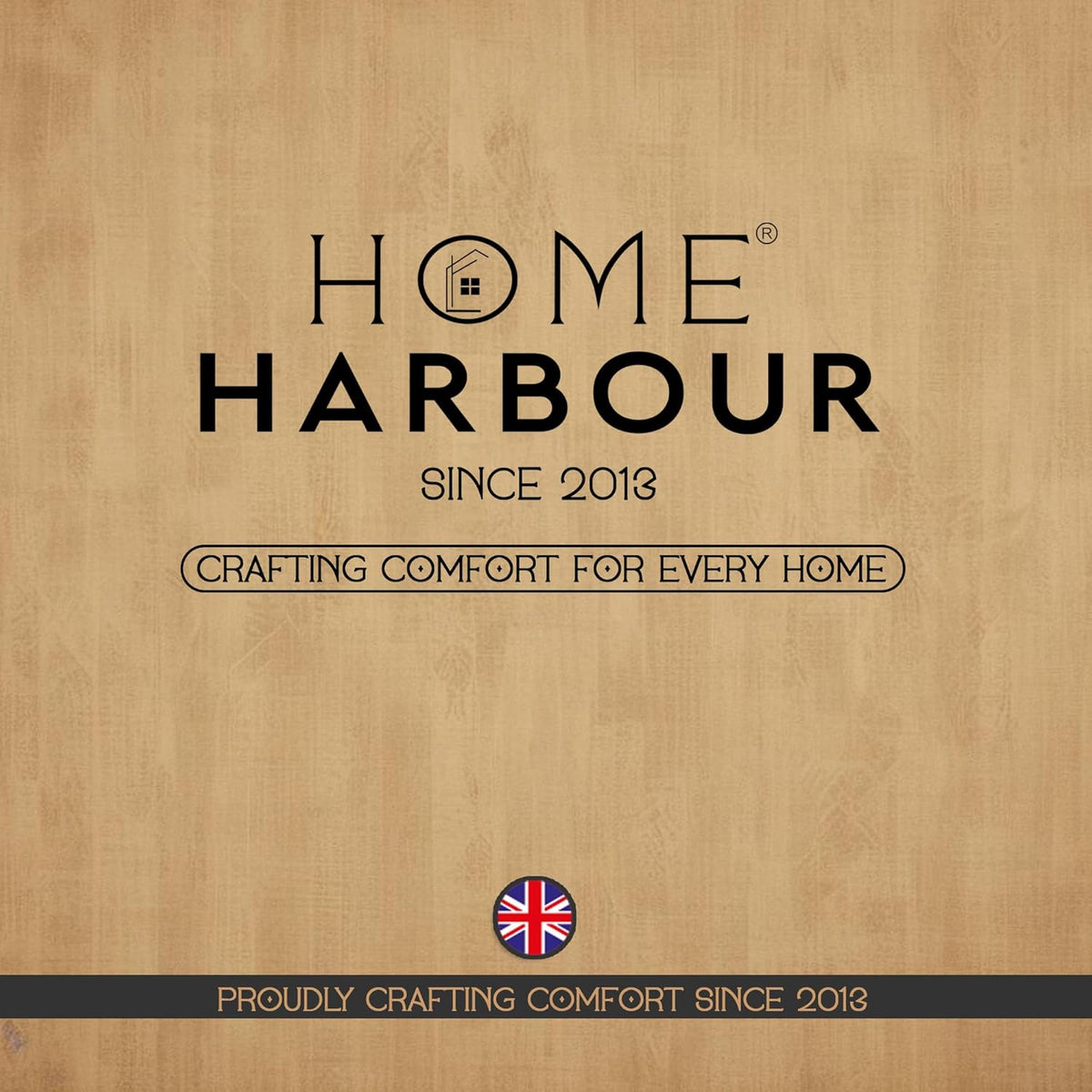Home Harbour Clairmont Ceramic Canister Set – Tea, Coffee & Sugar Storage with Bamboo Airtight Lids – UK
