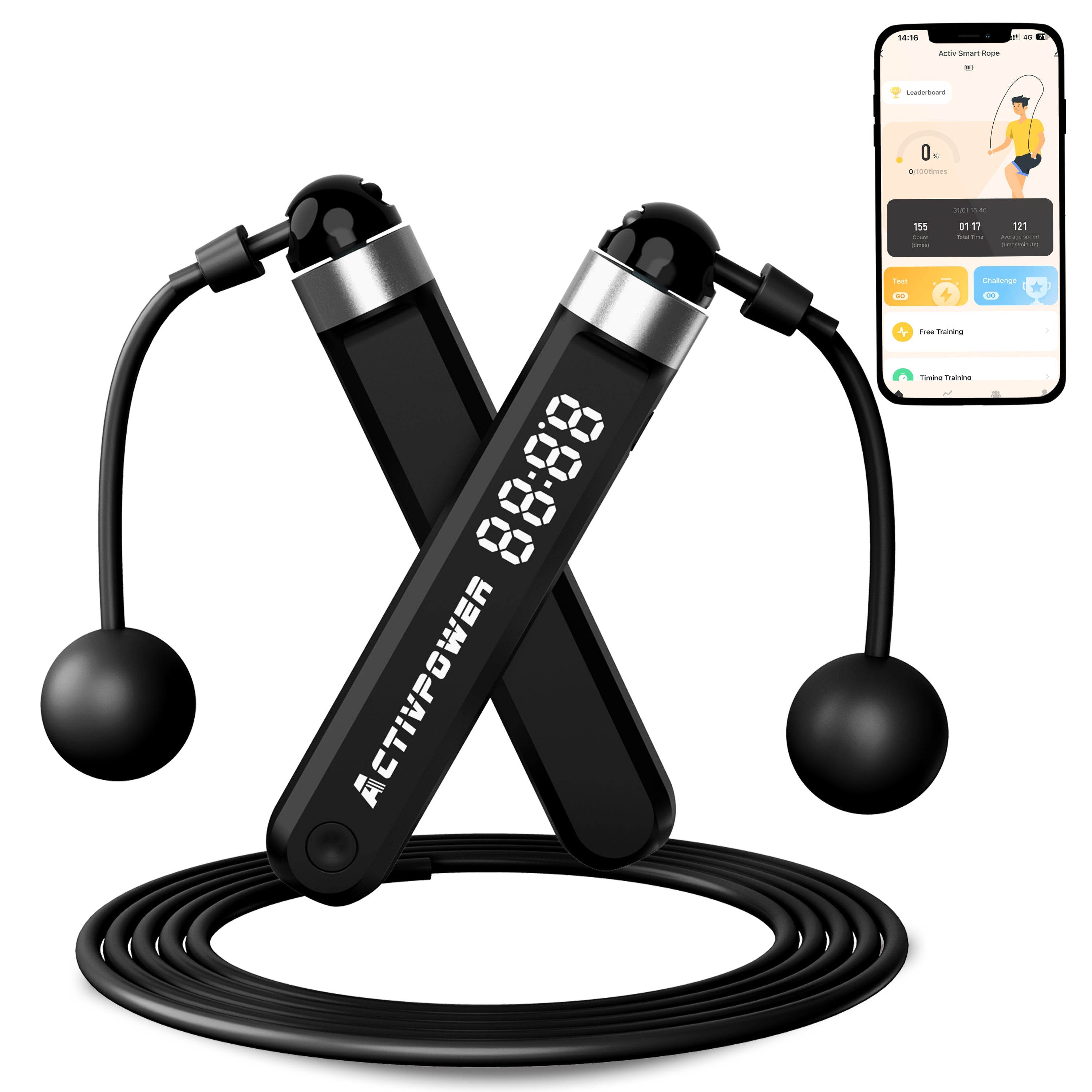 Smart Skipping Jump Rope ActivPower – Lifestyle View 1 UK