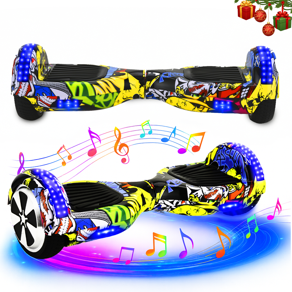 6.5″ Hoverboard RX2 – Aluminium Wheels, Bluetooth – product image 1