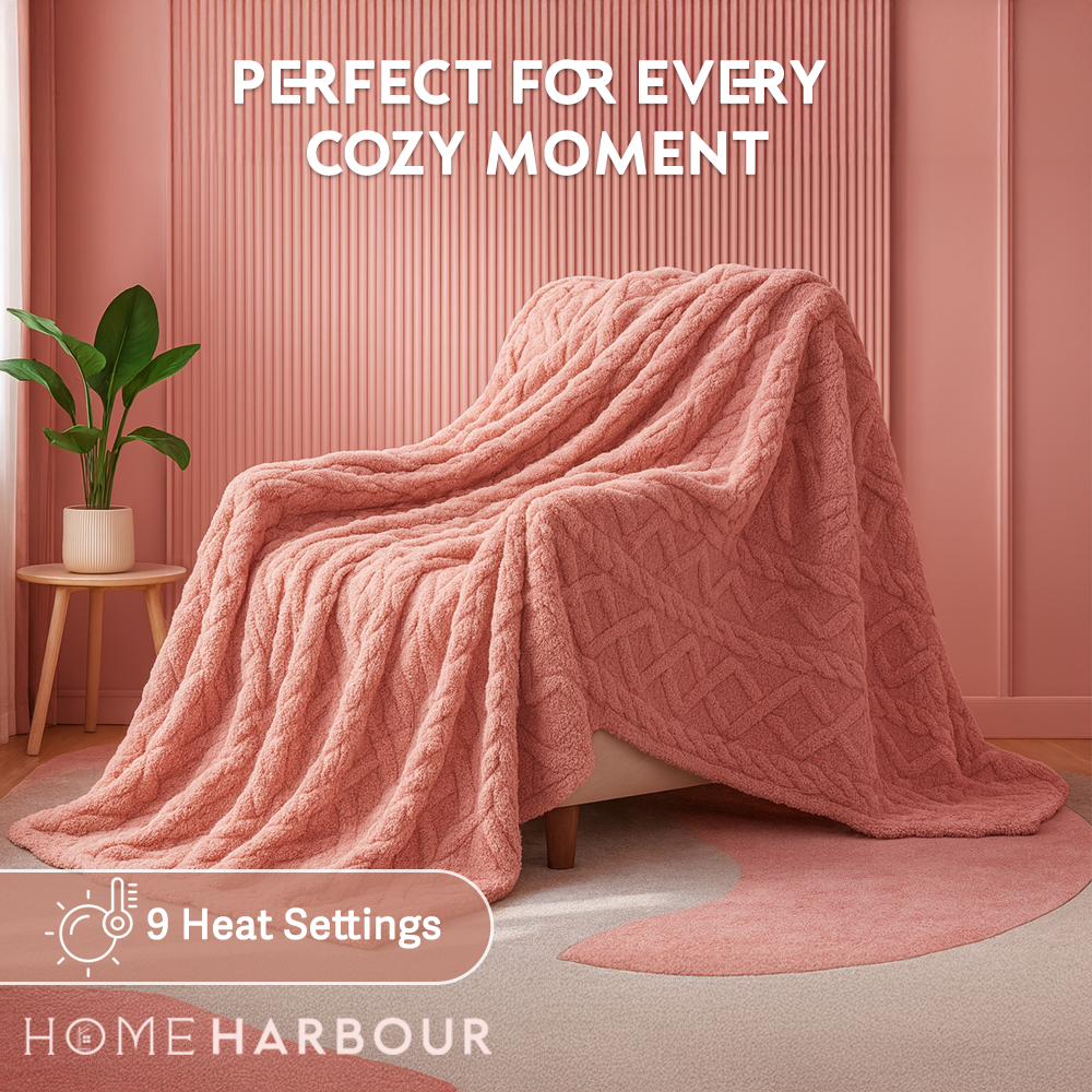 Home Harbour Cuddle Warm Electric Heated Throw – UK