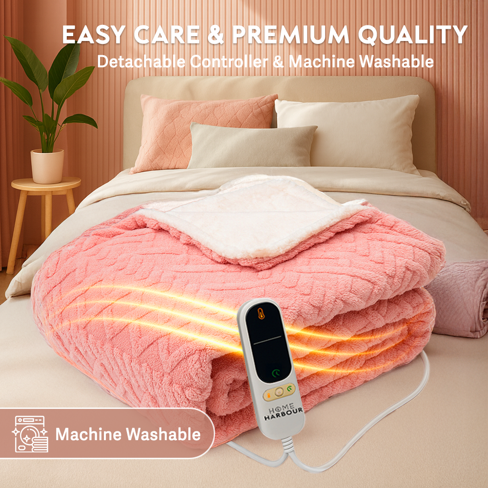 Home Harbour Cuddle Warm Electric Heated Throw – UK