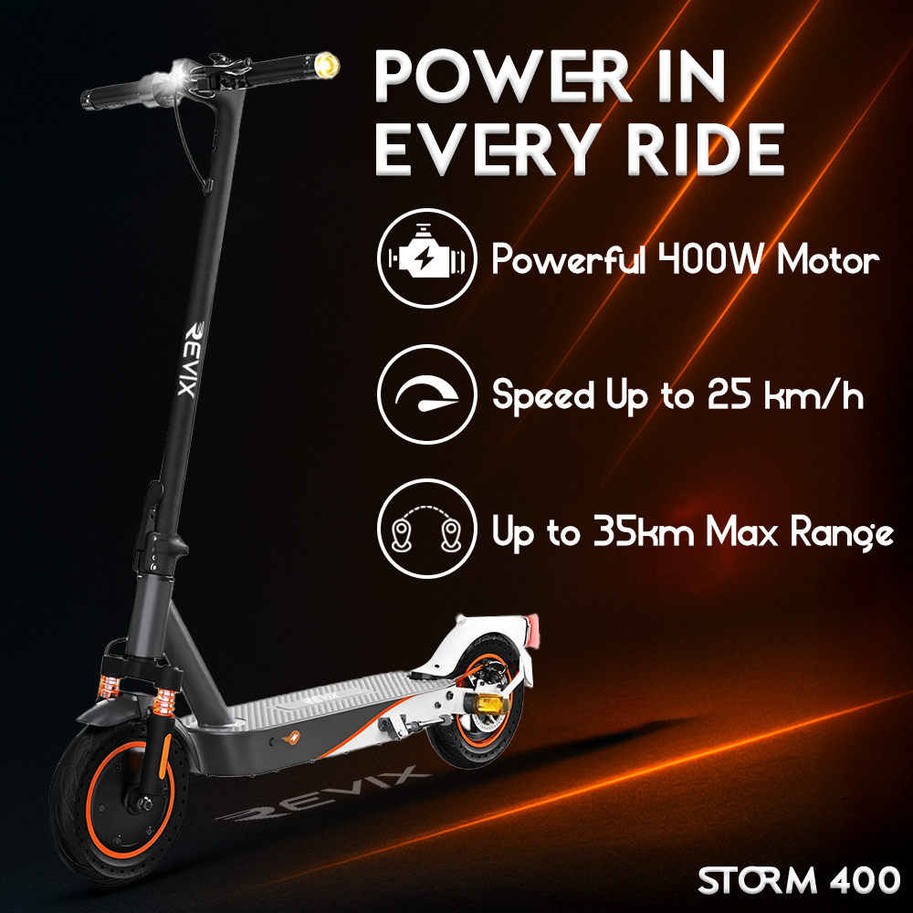 Revix STORM 400 Electric Scooter For Adults | Foldable & App Enabled – product image 4