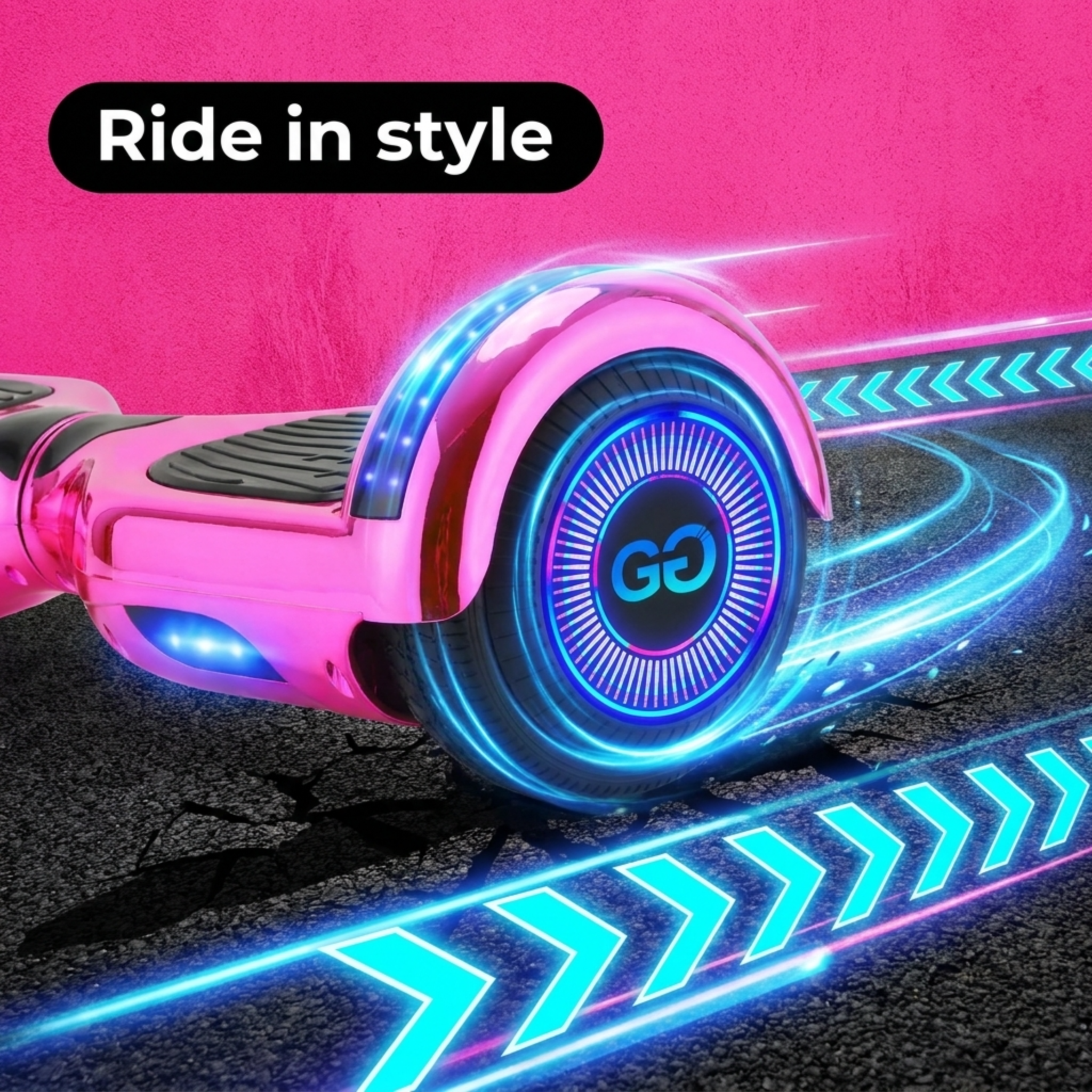 G1 Pro Hoverboard + Hoverkart Bundle — CE Certified UK – View 5 UK