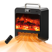 Home Harbour Electric Fireplace Heater – Freestanding 1500W – UK