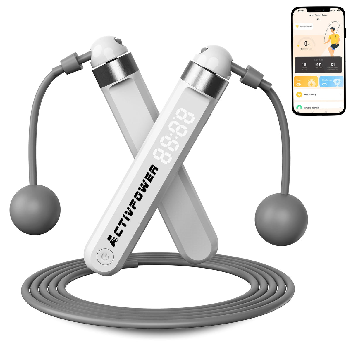 Smart Skipping Jump Rope ActivPower – View 1 UK