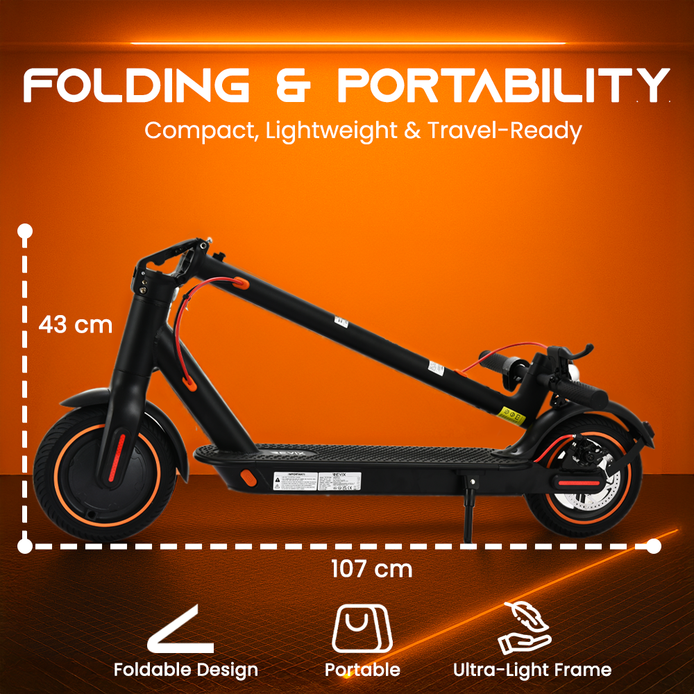 Refurbished - Revix Pulse S300 – Foldable Electric Scooter for Adults – product image 4