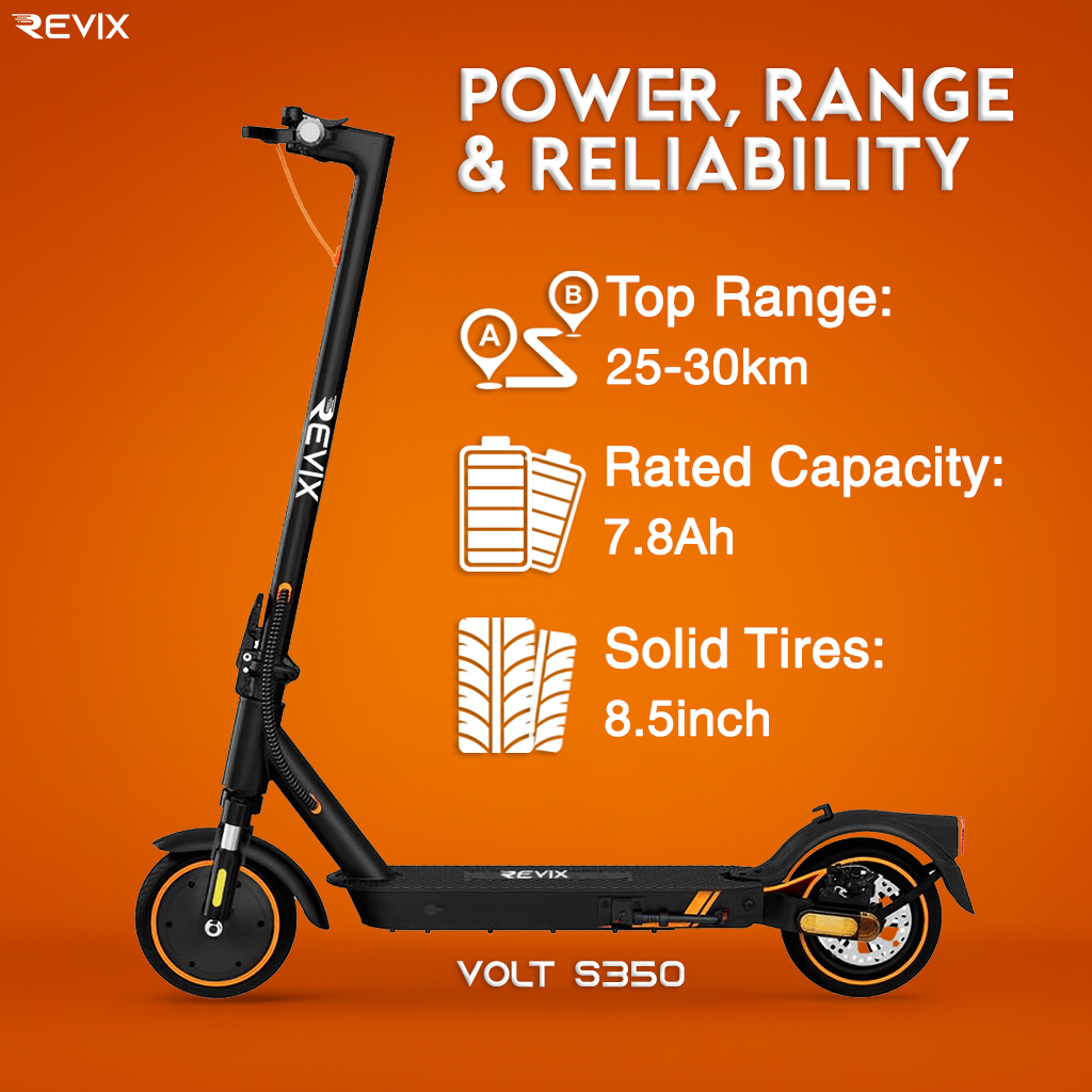 Revix Volt S350 Electric Scooter For Teens & Adults | Foldable – product image 3
